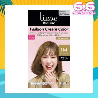 LIESE Blaune Fashion Cream Color Matt Ash 1M 108g
