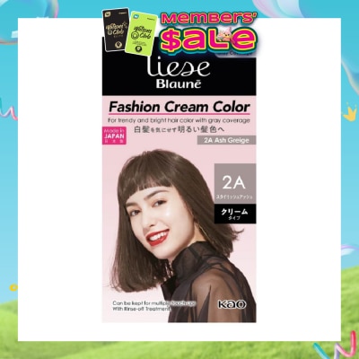 LIESE - Blaune Fashion Cream Color Ash Greige 2A 108g