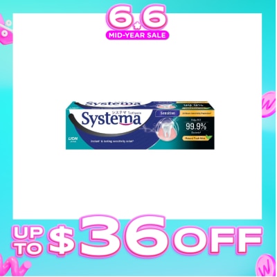 SYSTEMA - Systema Natural Fresh Mint Sensitive Toothpaste 100g