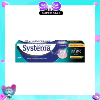 SYSTEMA - Systema Natural Fresh Mint Sensitive Toothpaste 100g image