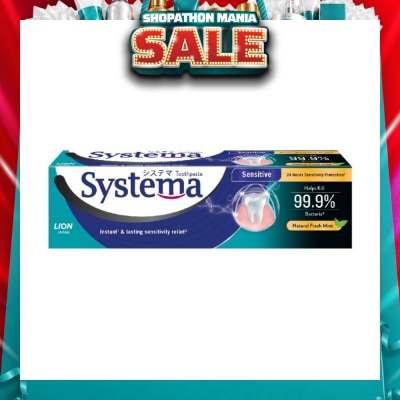 SYSTEMA - Systema Natural Fresh Mint Sensitive Toothpaste 100g