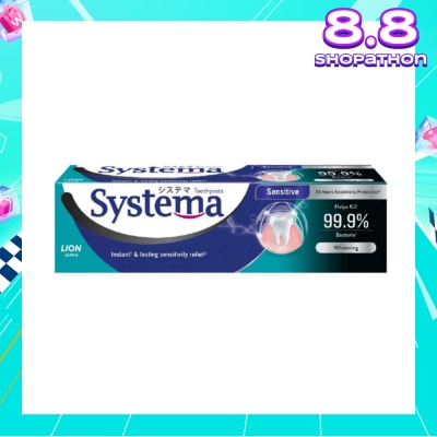 SYSTEMA Sensitive Toothpaste Whitening 100g