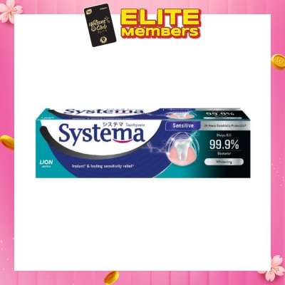 SYSTEMA Sensitive Toothpaste Whitening 100g
