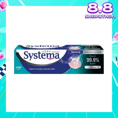 SYSTEMA Sensitive Toothpaste Whitening 100g