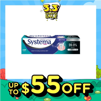 SYSTEMA Sensitive Toothpaste Whitening 100g