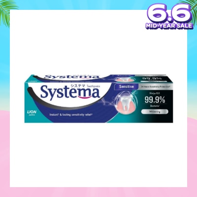 SYSTEMA Sensitive Toothpaste Whitening 100g