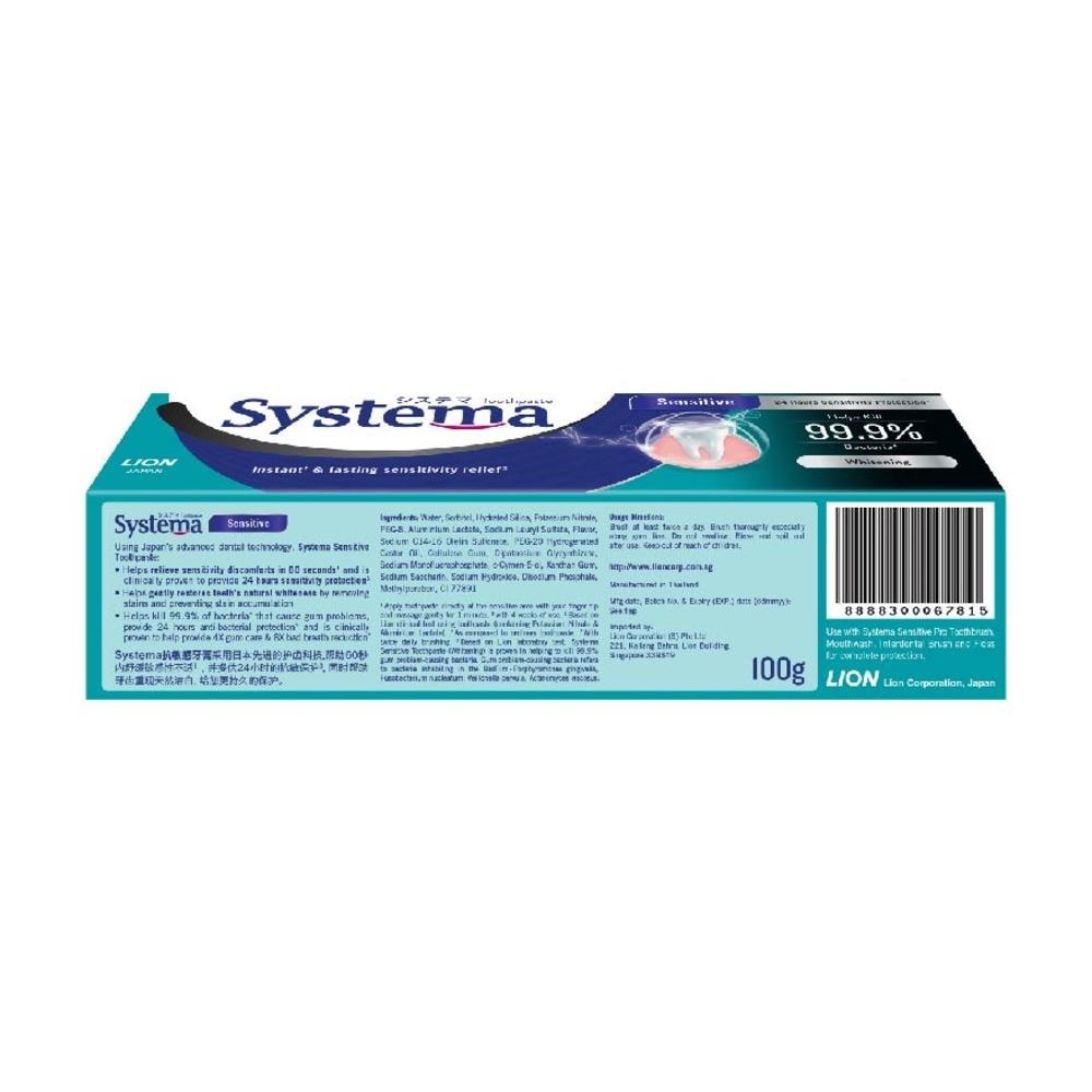 Sensitive Toothpaste Whitening 100g