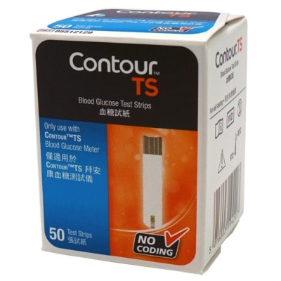 ASCENSIA Contour TS Blood Glucose Test Strips 50 Pieces