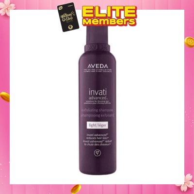 AVEDA Invati Advanced Exfoliating Hair Loss Shampoo Light For Normal to Oily Hair Type 200ml