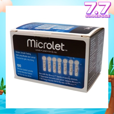 ASCENSIA Microlet Silicon Coated Lancets 100 Pieces