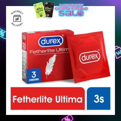 DUREX Fetherlite Ultima Condoms 3s