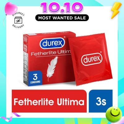 DUREX Fetherlite Ultima Condoms 3s image