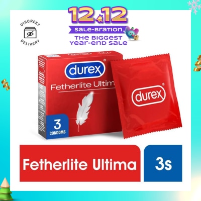 DUREX Fetherlite Ultima Condoms 3s