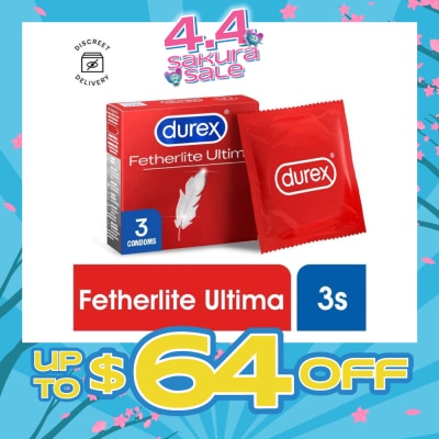 DUREX - Fetherlite Ultima Condoms 3s
