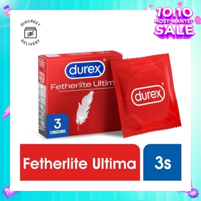 DUREX Fetherlite Ultima Condoms 3s