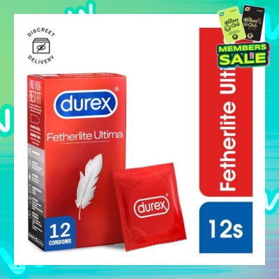 DUREX Fetherlite Ultima Condoms 12s