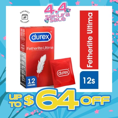 DUREX - Fetherlite Ultima Condoms 12s