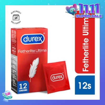 DUREX Fetherlite Ultima Condoms 12s