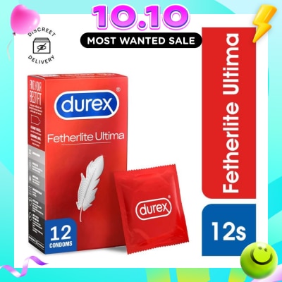 DUREX Fetherlite Ultima Condoms 12s image