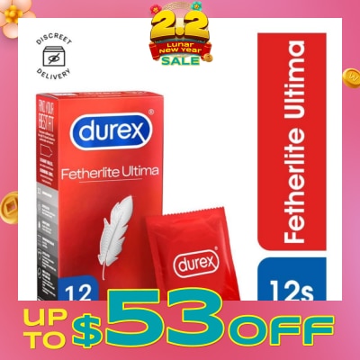 DUREX Fetherlite Ultima Condoms 12s