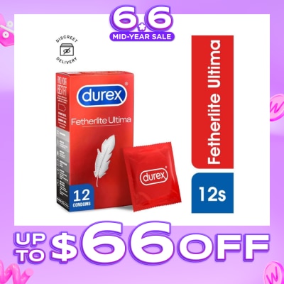 DUREX - Fetherlite Ultima Condoms 12s