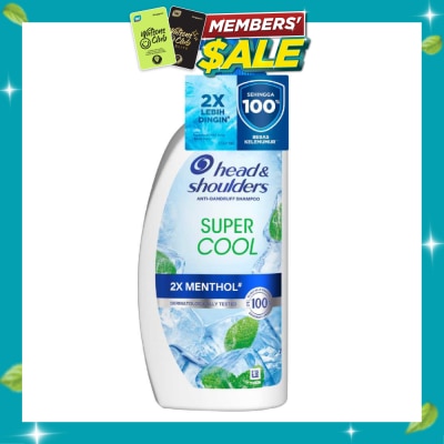HEAD & SHOULDERS Anti Dandruff Super Cool Shampoo 590ml image