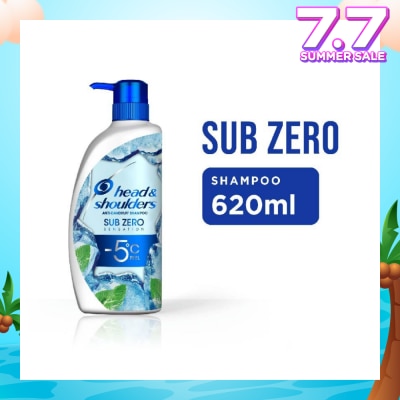 HEAD & SHOULDERS Sub-Zero Anti-Dandruff Shampoo 620 Ml