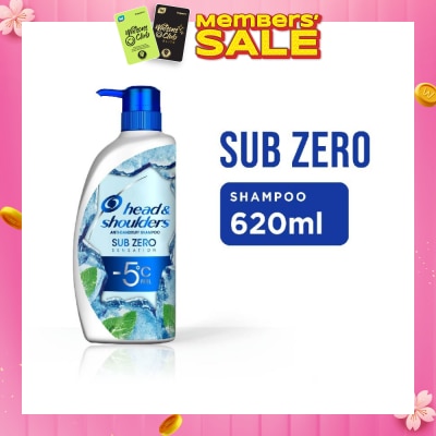 HEAD & SHOULDERS Sub-Zero Anti-Dandruff Shampoo 620 Ml