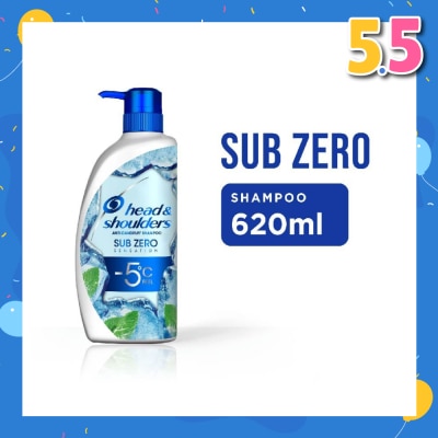 HEAD & SHOULDERS Sub-Zero Anti-Dandruff Shampoo 620 Ml