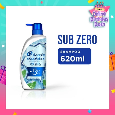 HEAD & SHOULDERS Sub-Zero Anti-Dandruff Shampoo 620 Ml