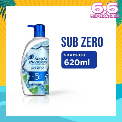 HEAD & SHOULDERS Sub-Zero Anti-Dandruff Shampoo 620 Ml