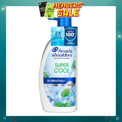 HEAD & SHOULDERS - Anti Dandruff Super Cool Shampoo 590ml