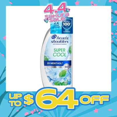 HEAD & SHOULDERS - Anti Dandruff Super Cool Shampoo 590ml