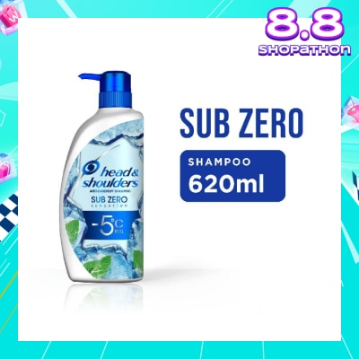 HEAD & SHOULDERS Sub-Zero Anti-Dandruff Shampoo 620 Ml