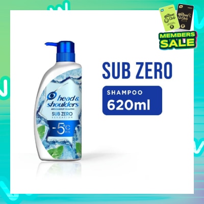 HEAD & SHOULDERS Sub-Zero Anti-Dandruff Shampoo 620 Ml