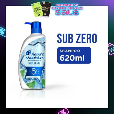 HEAD & SHOULDERS Sub-Zero Anti-Dandruff Shampoo 620 Ml