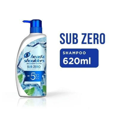 HEAD & SHOULDERS Sub-Zero Anti-Dandruff Shampoo 620 Ml