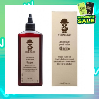 BARBA ITALIANA Olimpico Detoxifying Cream For Scalp 250ml