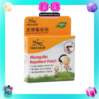 TIGER BALM - Mosquito Repellent Patch 10s