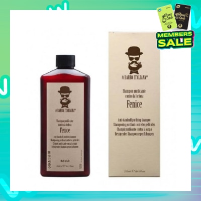 BARBA ITALIANA Fenice Anti-Dandruff Purifying Shampoo 250ml