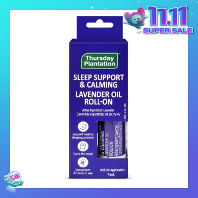 THURSDAY PLANTATION Lavender Oil Roll-On (Supports Healthy Sleep Pattern) 9ml
