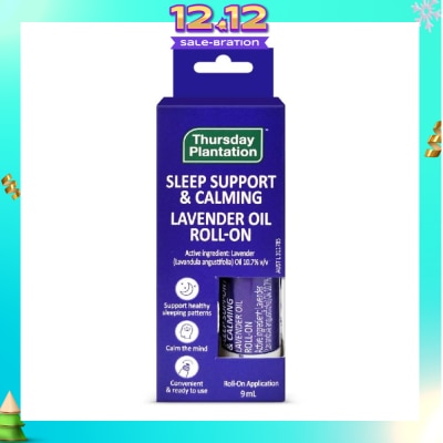 THURSDAY PLANTATION Lavender Oil Roll-On (Supports Healthy Sleep Pattern) 9ml