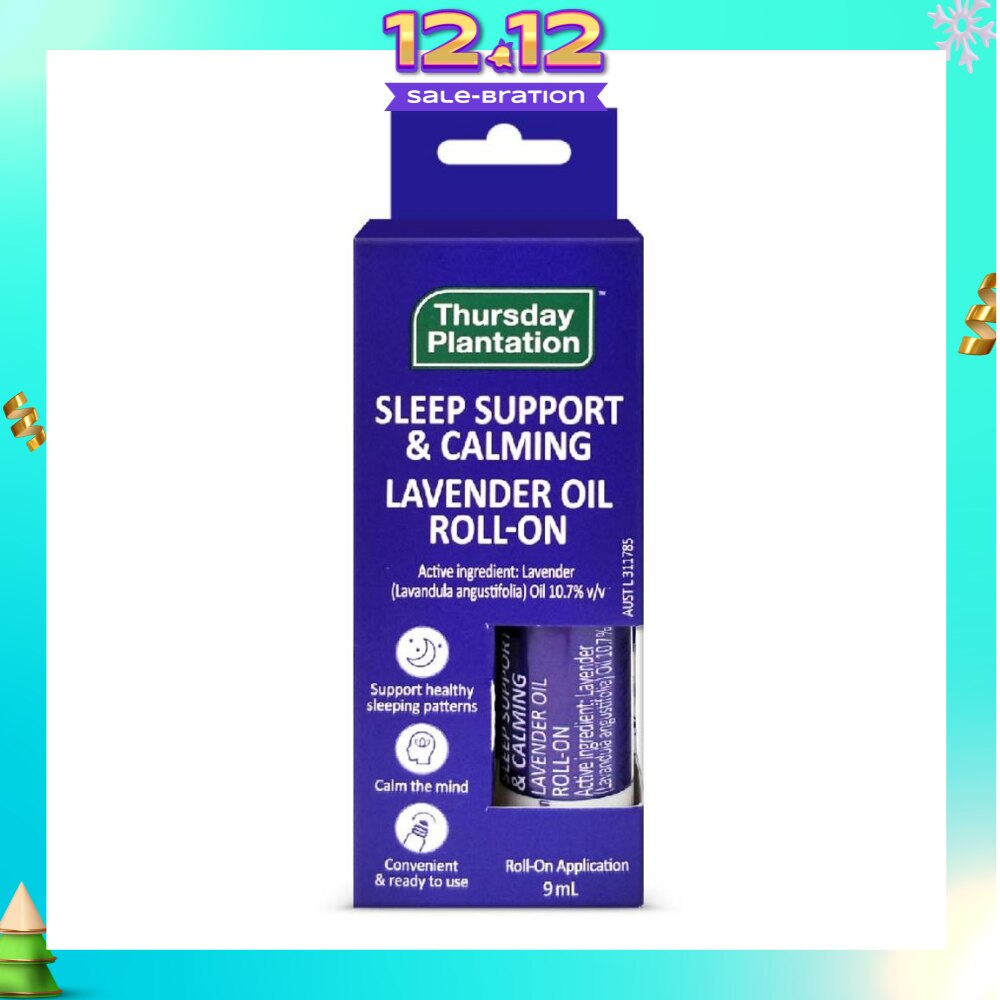 Lavender Oil Roll-On (Supports Healthy Sleep Pattern) 9ml