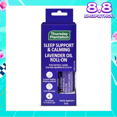 THURSDAY PLANTATION Lavender Oil Roll-On (Supports Healthy Sleep Pattern) 9ml