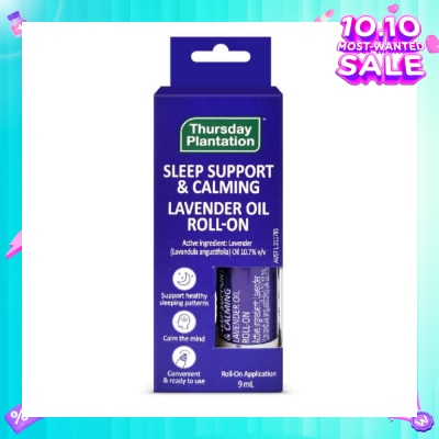 THURSDAY PLANTATION Lavender Oil Roll-On (Supports Healthy Sleep Pattern) 9ml