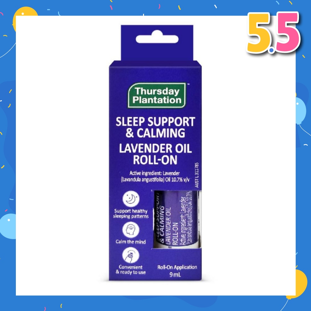 Lavender Oil Roll-On (Supports Healthy Sleep Pattern) 9ml