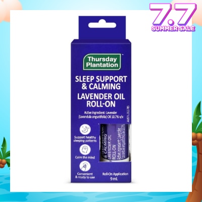 THURSDAY PLANTATION Lavender Oil Roll-On (Supports Healthy Sleep Pattern) 9ml