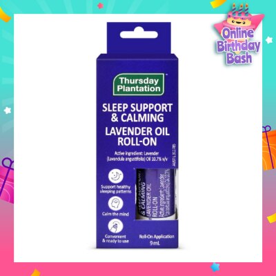 THURSDAY PLANTATION Lavender Oil Roll-On (Supports Healthy Sleep Pattern) 9ml