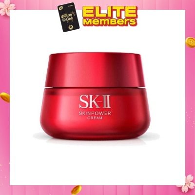 SK II Pitera Skinpower Cream+E1 (Suitable for Combination Dry, Normal, Oily Skin Type) 80g