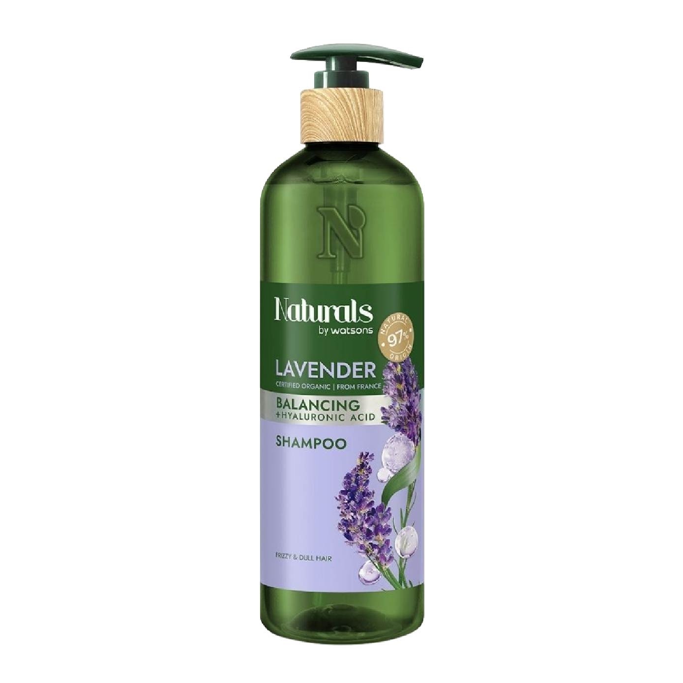 Lavender + Hyaluronic Acid Balancing Hair Oil & Shampoo Bundle Set 1s image